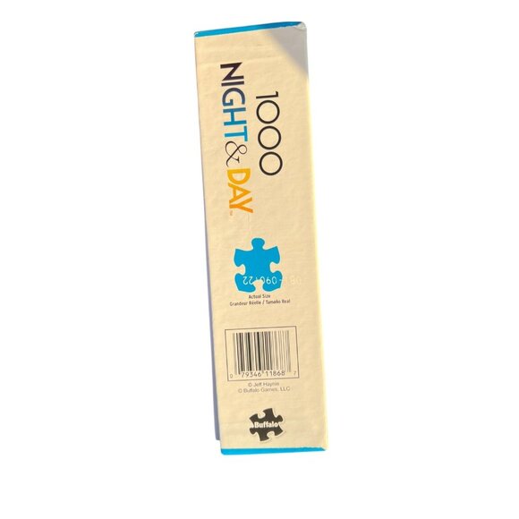 Night & Day "Mountain Retreat" 1000-Piece Puzzle & Ravensburger "Streets Of Fran - Picture 2 of 5